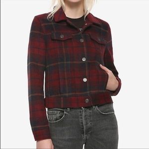 Hot Topic Plaid Jacket
